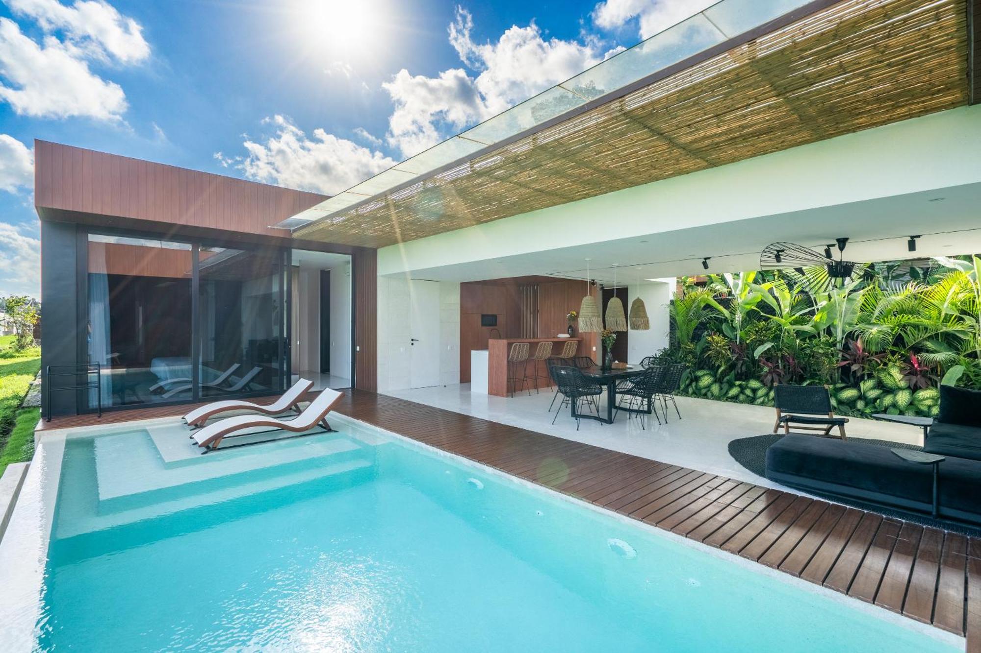 Green Flow Ubud Villas I Exterior photo